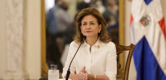 Vicepresidenta Raquel Peña, queda a cargo provisionalmente del Ministerio de Medio Ambiente