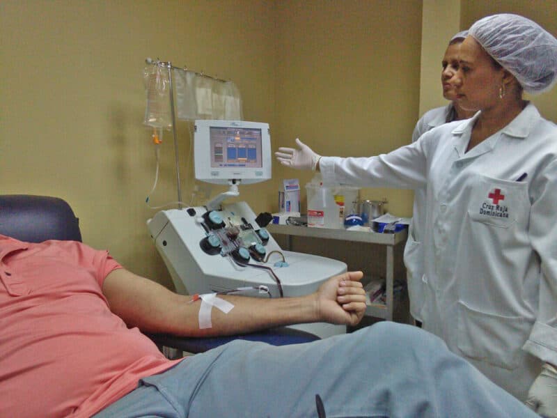 Aumenta el número de donante de sangre en el país informa Cruz Roja Dominicana