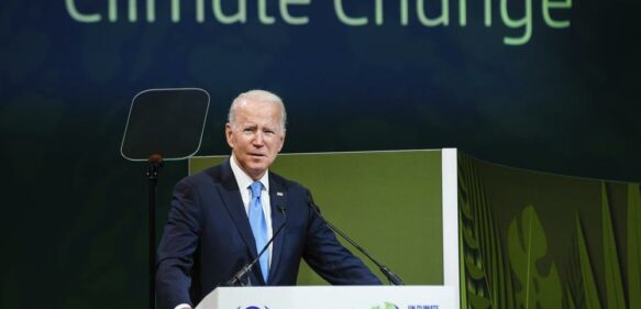 Biden anuncia una serie de medidas contra cambio climático