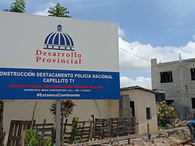 Inician construcción de cuarteles policiales en Copeyito y San José de Pastrana