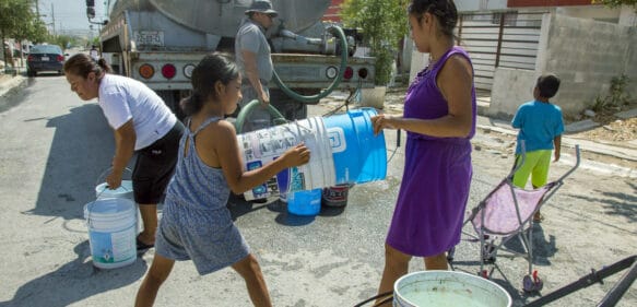 Crisis de escasez de agua en México: López Obrador promete abasto en Nuevo León para 10 años
