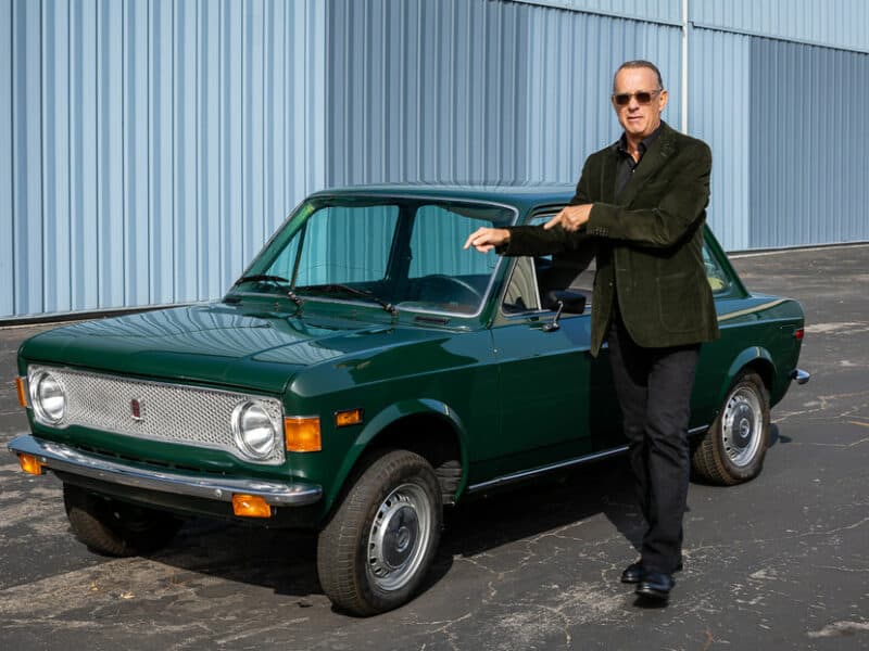 Tom Hanks subasta el Fiat 128 de 1975 que utilizó en la película ‘The Post’