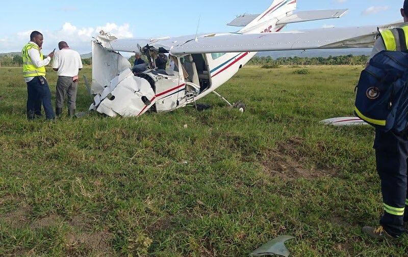 Muere una persona al caer avioneta en Montellano, Puerto Plata