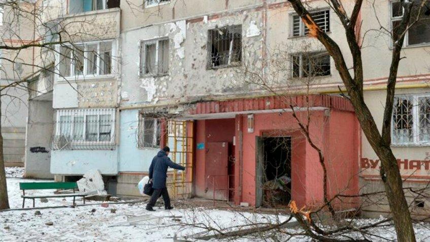Militares rusos continúan la construcción de un nuevo distrito residencial en Mariúpol