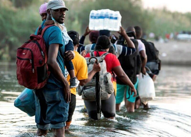 Marchan para pedir  “mano dura” contra la migración haitiana