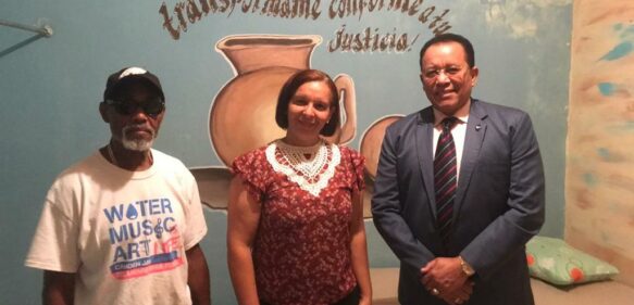 Presidente del CND visita centro de rehabilitación por consumo de drogas en San Juan de la Maguana