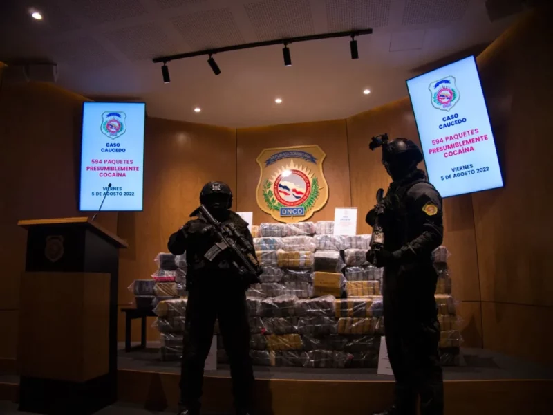 Autoridades incautan 594 paquetes de cocaína en Puerto Multimodal Caucedo