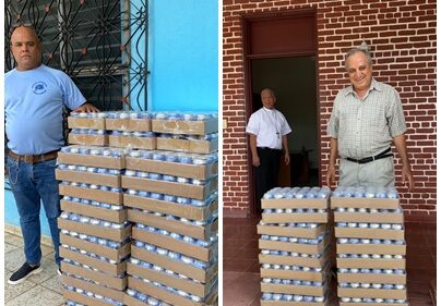Senador José del Castillo hace donaciones a instituciones de servicios