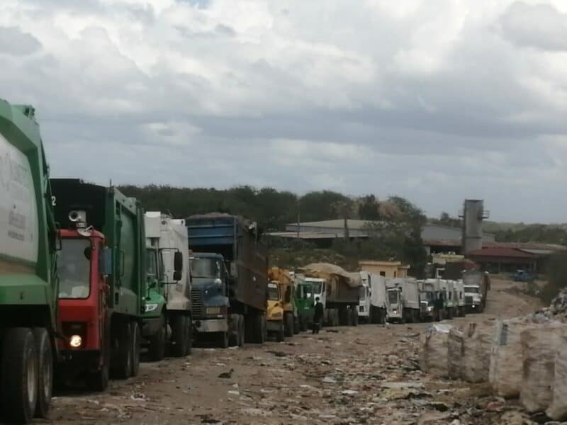 Problema de acceso al vertedero de Duquesa afecta recogida de basura en SDEy otros municipios