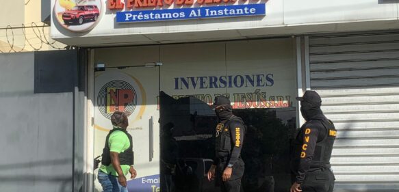 Autoridades allanan negocio de uno de los implicado en Caso Falcón en Santiago