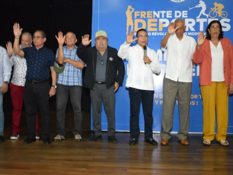 Frente de Deportes del PRM juramenta su estructura en la provincia Santo Domingo y el Distrito Nacional
