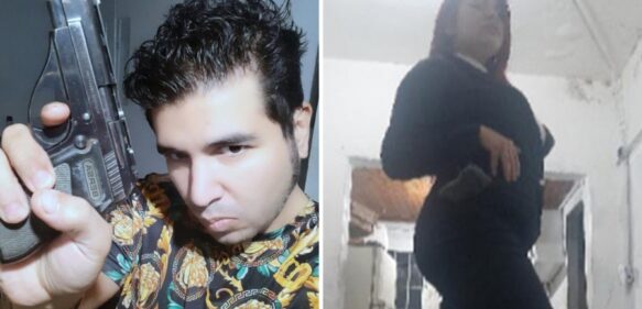 Fotos del agresor y su novia posando con la pistola usada en el atentado a vicepresidenta argentina