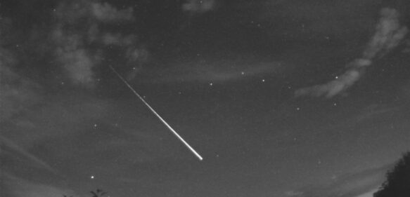 ¿Meteoro o basura espacial?: Captan una bola de fuego en el cielo de Escocia e Irlanda del Norte