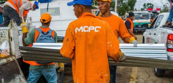 MOPC inicia reparación y limpieza de viviendas en el sector La Florida en el municipio de Higüey