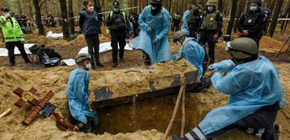 ONU visitará ciudad de Izium en Ucrania tras hallazgo de fosas comunes con más de 440 cadáveres