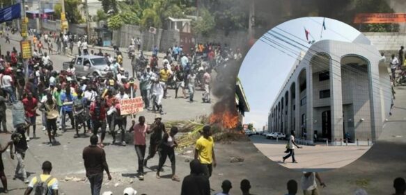 Bancos de Haití anuncian cierre de sus operaciones tras protestas