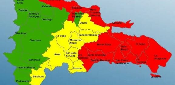 31 provincias bajo alerta ante el posible paso de tormenta Fiona
