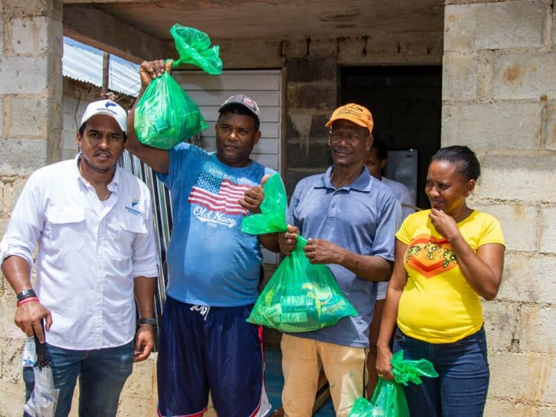 Voluntariado Banreservas inicia en Miches distribución de alimentos y materiales de construcción para damnificados