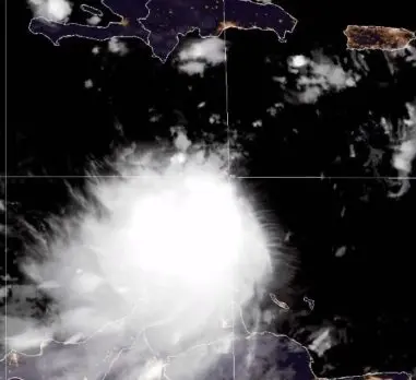 Se forma depresión tropical #9 en el Caribe; Pronostican lluvias