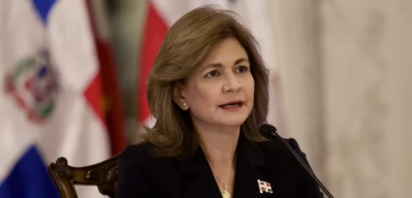 Vicepresidenta Raquel Peña encabezará un consejo de ministros esta tarde