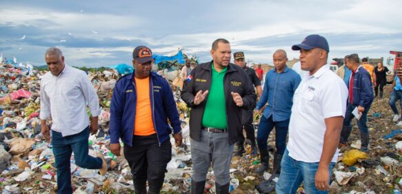 Alcalde Carlos Guzmán dispone redoblar trabajos en vertedero Duquesa para garantizar vertido de residuos por impacto de Fiona
