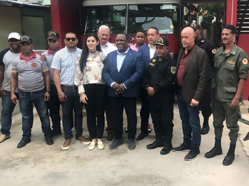 Consulado dominicano en Ouanaminthe-Haití continúa obra social e inaugura el cuerpo de bomberos de Dajabón