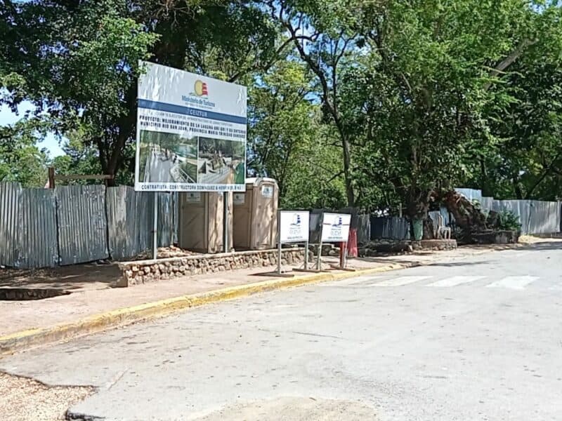 Paralización de trabajos en laguna Gri-Gri de Río San Juan crea molestia; autoridades aclararán las razones