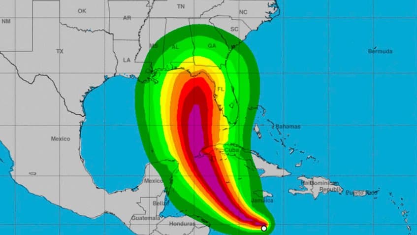 Ian podría convertirse en un huracán de categoría 4 sobre el golfo de México