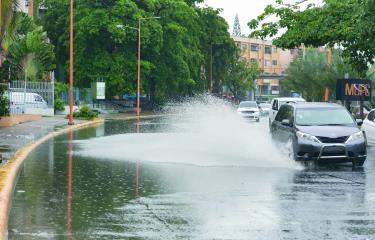 Onamet pronostica lluvias debido a efectos indirectos de Fiona sobre el país