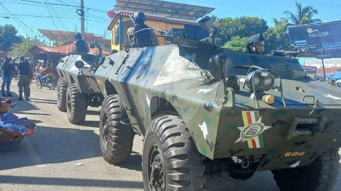 Envían tanquetas y despliegue militar a Dajabón; autoridades vigilan mercado binacional