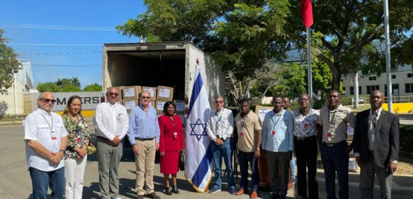 Haití recibe ayuda humanitaria de la Embajada de Israel