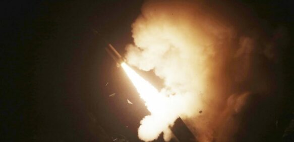 Misil balístico surcoreano se estrella durante un simulacro con fuego real