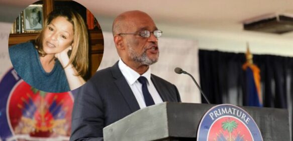 Ex primera dama de Haití le pide a Ariel Henry que renuncie