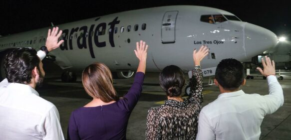 Arajet aterriza en Cancún para fortalecer la conectividad con México y la zona del Caribe