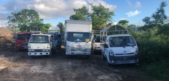 DIGESETT retiene en Verón unos 18 camiones que transportaban pasajeros en la “cama” o parte trasera