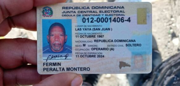 San Juan de la Maguana: Identifican hombre hallado muerto con signos de violencia