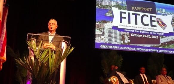 Manuel Jiménez muestra en Feria de Miami potencial de inversión en Santo Domingo Este