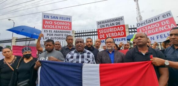 Organizaciones de Santo Domingo Norte exigen verdaderas medidas de seguridad ciudadana