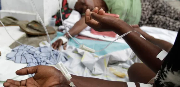 Brote de cólera en Haití se localiza en 2 áreas controladas por criminales