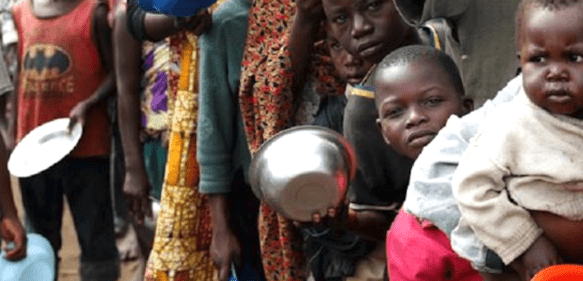Casi 60 millones de hambrientos, casi la mitad niños, viven en África Occidental y Central