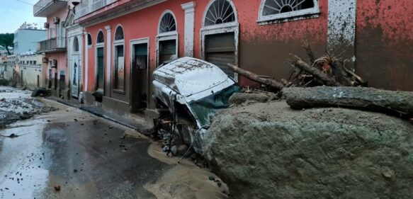 Al menos 8 muertos en un corrimiento de tierra en la isla italiana de Ischia