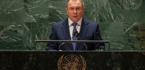 Muere el ministro de Exteriores de Bielorrusia