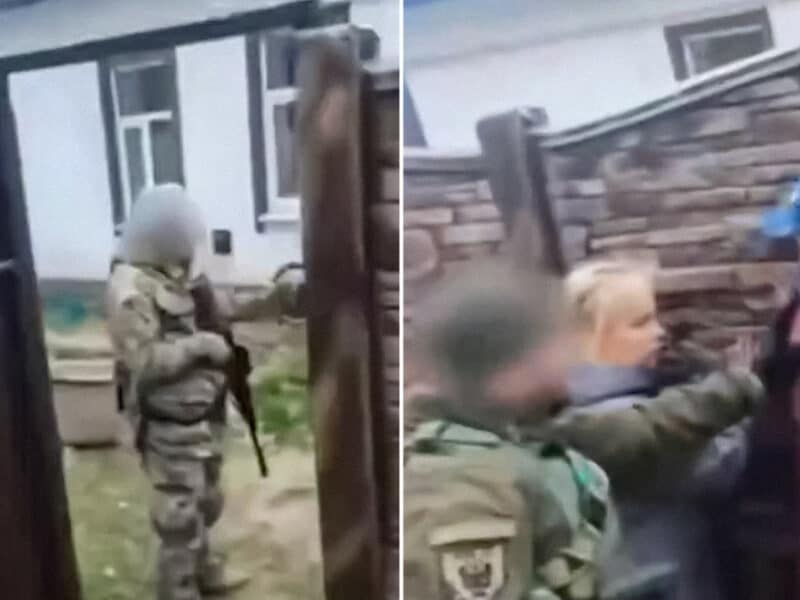 Soldados ucranianos realizan una “filtración” de civiles denunciados por vecinos en Jerson