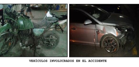 Automóvil atropella dos miembros de las Fuerzas Armadas en Pedernales