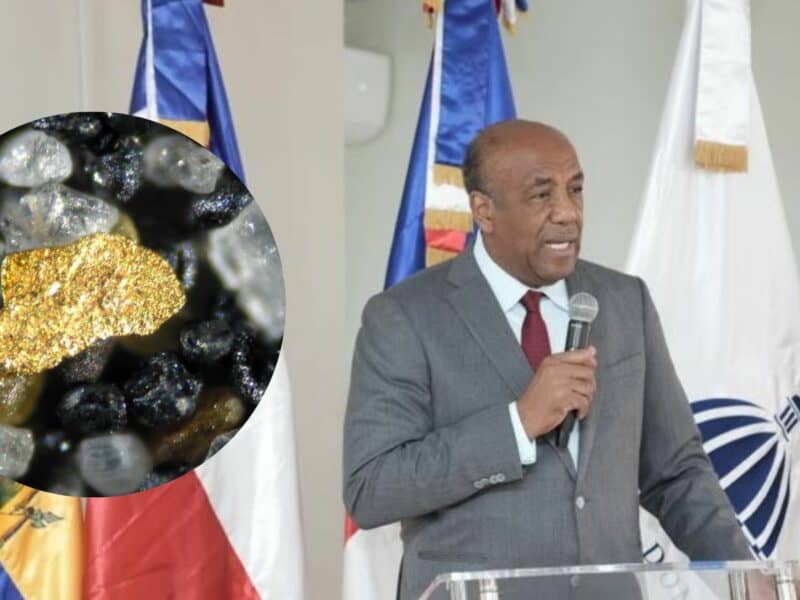 Ministro Almonte afirma oro aluvial puede ayudar a sostener economía
