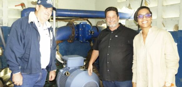 Dirección General de Ganadería pone en funcionamiento bomba de agua en Montecristi