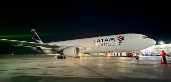 LATAM Cargo llega por primera vez a Santo Domingo con vuelos recurrentes de carga en el 2022