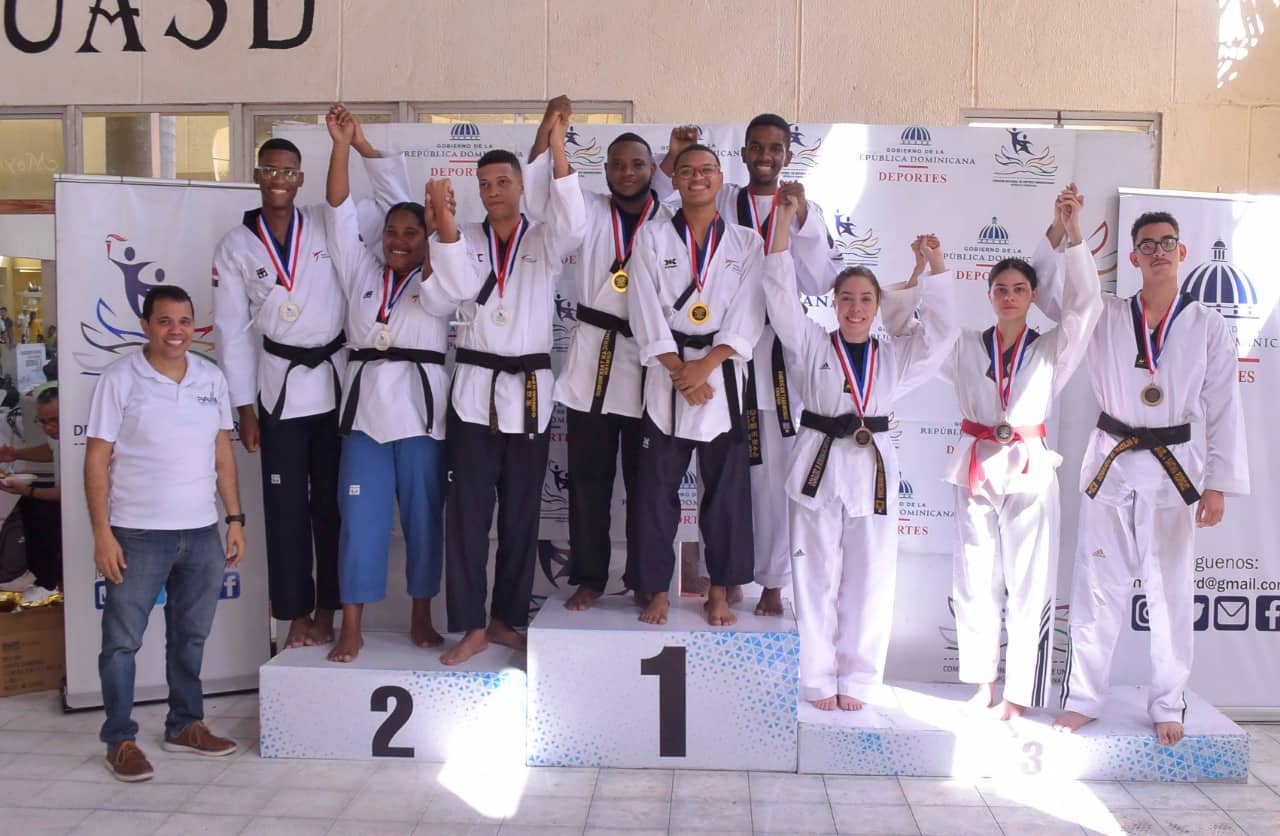 UASD es campeón de taekwondo Juegos Deportivos Universitarios