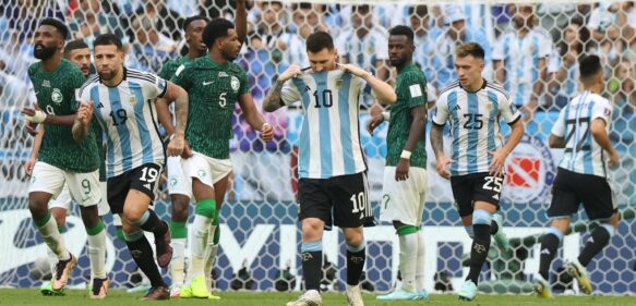 Argentina cae ante Arabia Saudita en Mundial Qatar