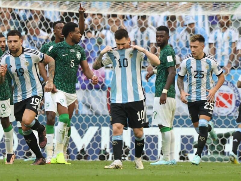 Argentina cae ante Arabia Saudita en Mundial Qatar